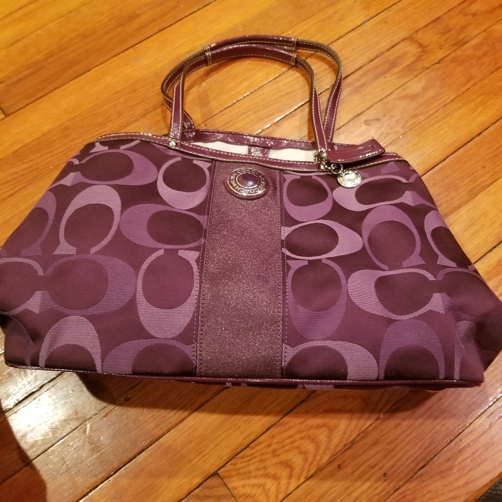 Coach shoulder purse
